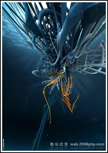 09国外一组精美魔幻3d三维科幻cg欣赏---酷图编号13