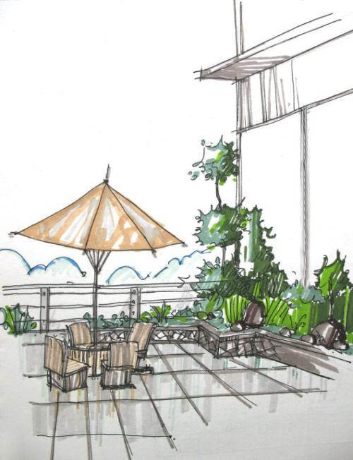 [图]阳台简笔画图片大全阳台的简笔画平面图阳台简笔画简单图