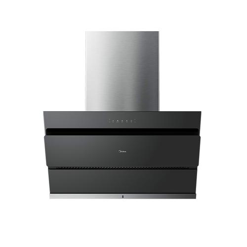 美的midea油烟机20立方爆炒大吸力侧吸智能挥手感应家用吸油烟机视频