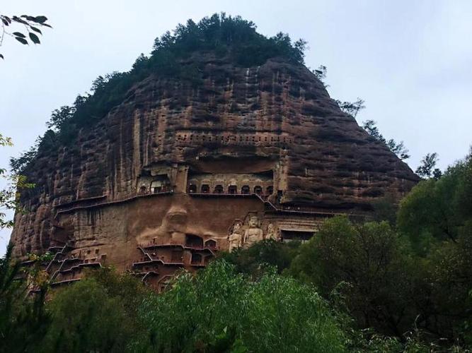 麦积山石窟——1,住宿:我们是从北京出发山西陕西开下来,法门-天水