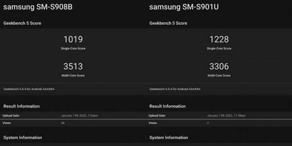 s22参数曝光:仍有exynos 2200处理器版本-三星,galaxy s22,三星galaxy