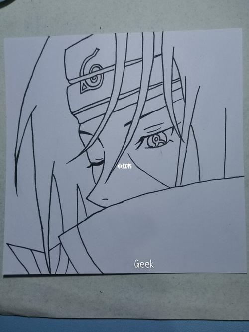 手绘鼬_手绘_文化_绘画