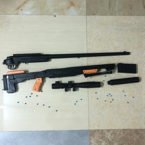 购客美力其*大号水弹枪巴雷特绝地qbu88吃鸡儿童玩具捷鹰awm抢_易购客