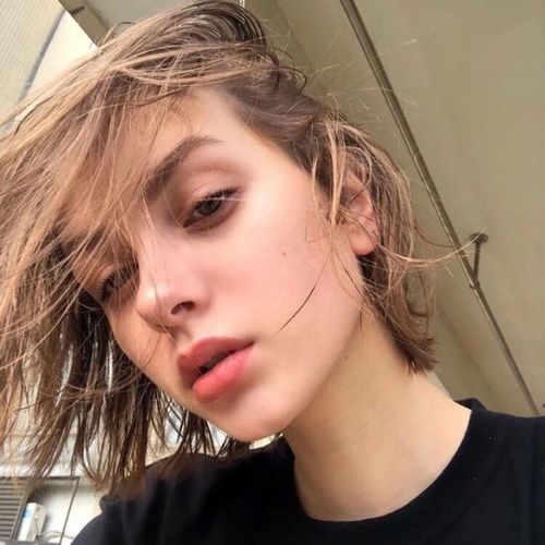 ins超火"欧美酷女孩"女生头像:希望开心和好运可以不