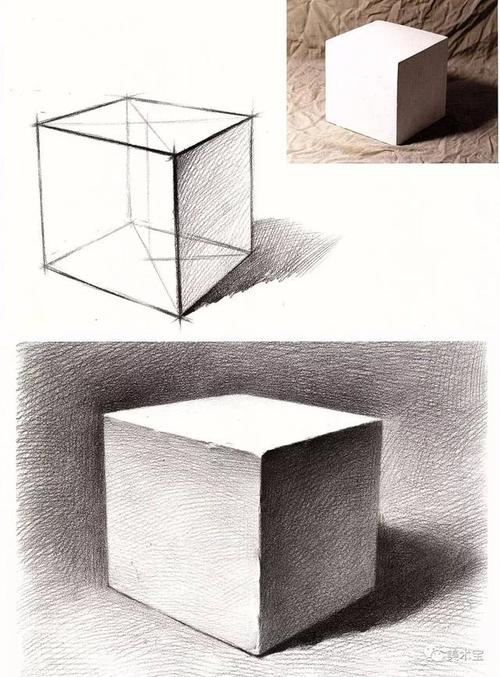 教程棒极了,素描单个几何体大全