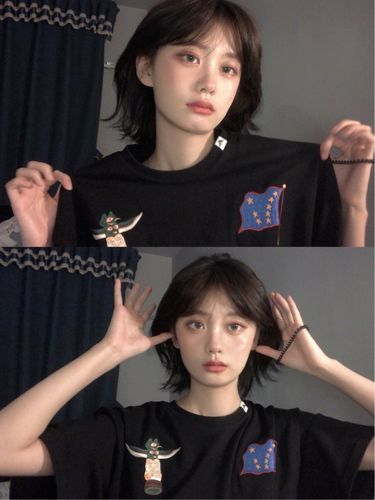 日系少年感短发 圆脸国字脸也可