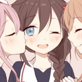 动漫头像三人三张动漫图片大全集