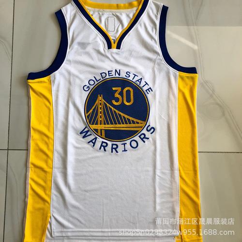 2022新赛季nba球衣 75周年勇士队30号库里全密绣篮球球服镭射复古
