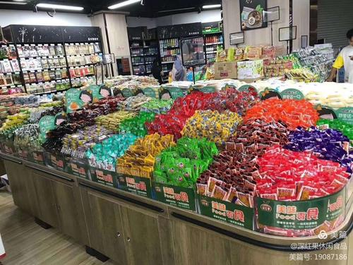 超市散装休闲食品怎么陈列?