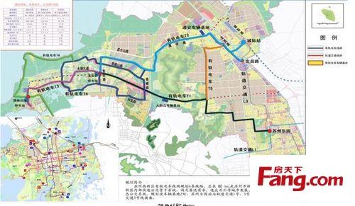 苏州有轨电车线路规划图