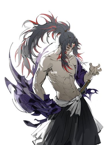 有老图 | 鬼灭之刃黑死牟壁纸 | 上弦_壁纸_鬼灭之刃