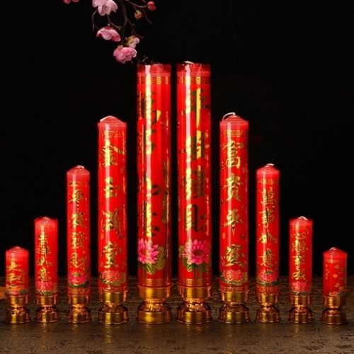 热销香蜡元宝_拜神用品元宝蜡烛香蜡烛家用过年用防风香纸蜡烛祭祀