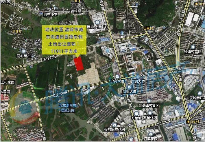 土拍战报:7月5日温岭城东街道地块由东泰拍得