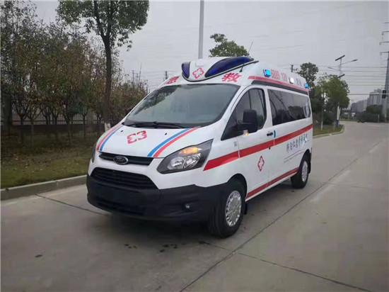 新全顺v362柴油医用救护车价格_江淮救护车