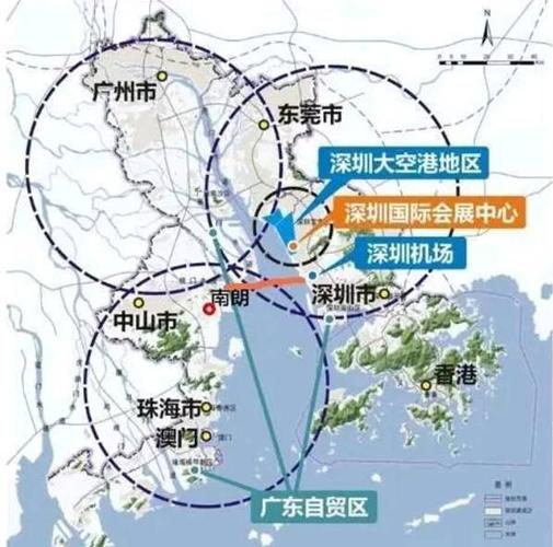 4条地铁线 107国道改造 穗莞深城轨 深中通道,大空港未来交通逆天!