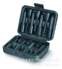 盖特14件套公英制六角旋具套筒组套,批头s2材质