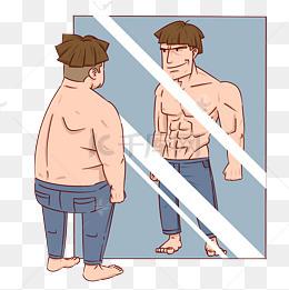 卡通男子汉健身头像大全