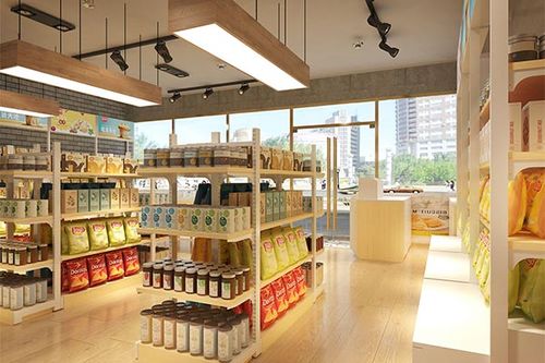 中山连锁零食店展柜定制