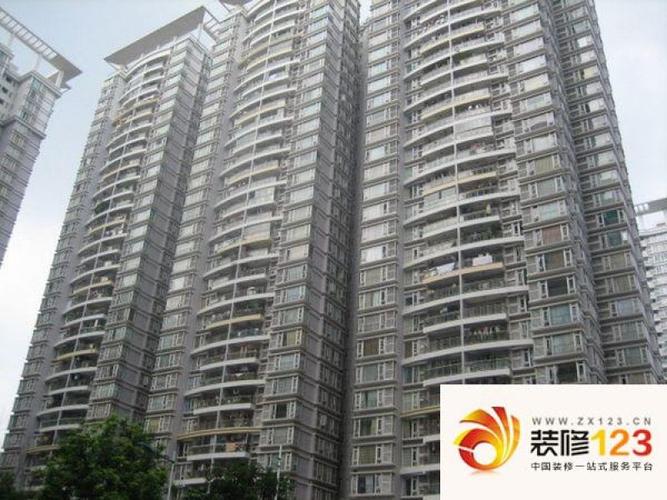 华景新城陶然庭苑外景图 .