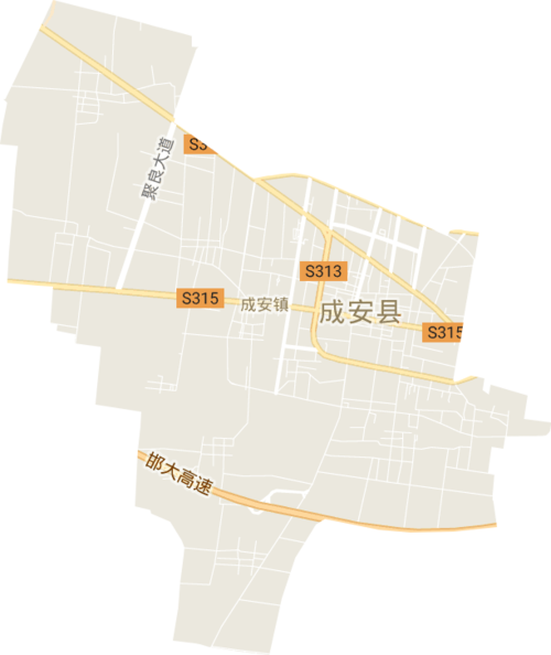 成安镇电子地图高清版大图