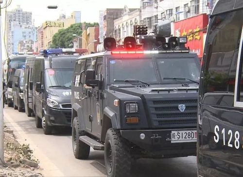 警方武装押解涡阳涉黑涉恶团伙成员指认犯罪现场痛哭流涕悔之晚矣亳州