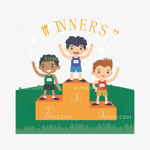 免费运动员领奖台