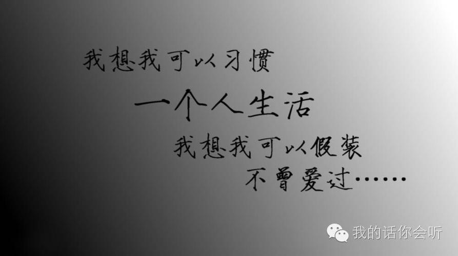 一个人的生活一个人的世界