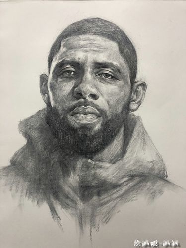 凯里·欧文(kyrie irving)素描头像图片视频 画法