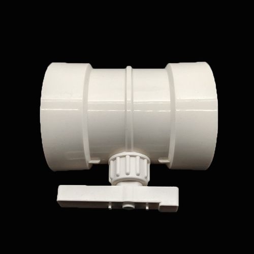 pvc管风阀手动风量调节阀通风管道阀门开关止回阀110