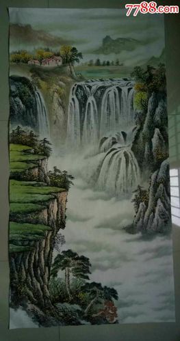 山水画_山水国画原作_第1张_7788字画网