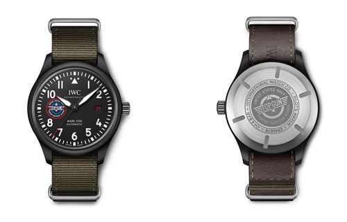 iwc万国表全新推出马克十八飞行员系列topgun海军空战部队腕表sfti