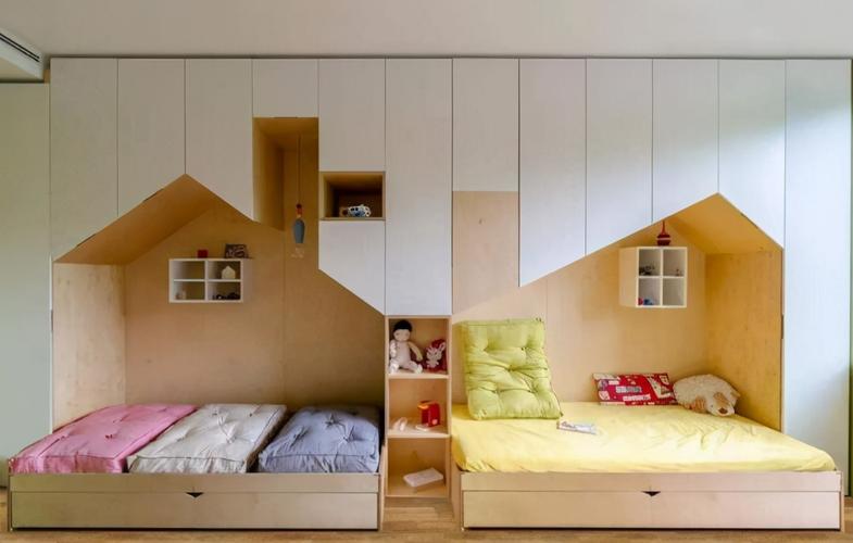 儿童房不用上下铺怎么设计 这样做儿童房面积翻一倍