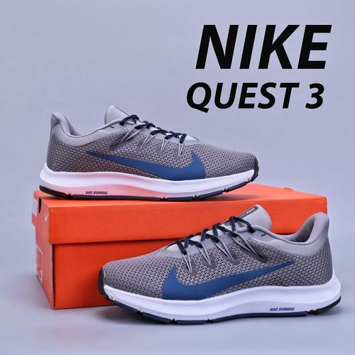 高仿nike quest 3 极致跑鞋 原标原盒 内置气垫ci3787