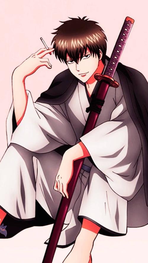 银魂壁纸 土方十四郎 图源微博@二次元cc酱