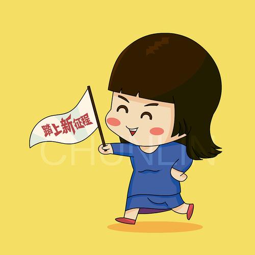 小导游|动漫|单幅漫画|春临秋离 - 原创作品 - 站酷