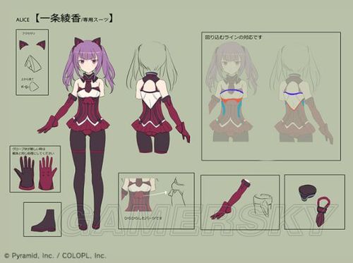 alicegearaegis全角色人设与机设一览角色图鉴大全