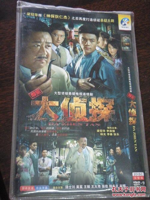大型侦探悬疑电视连续剧《大侦探》2dvd