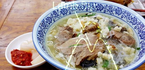 美食光学西安羊肉泡馍