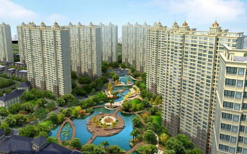 锦盛豪庭效果图鸟瞰效果图