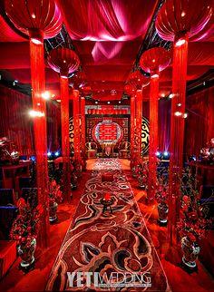 爱的殿堂 绝美的婚礼舞台布置