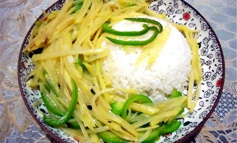 酸辣土豆丝盖饭 - 顺道天下,网上最大的折扣币购物