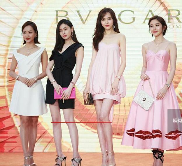 原创张天爱身高和腿长比例完全对不上但这膝盖却暴露了多少女星秘密