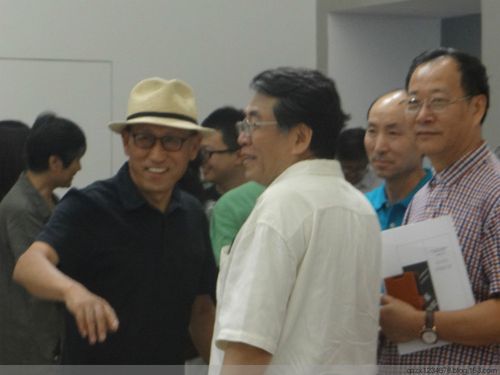 雕塑家李雪丰先生,加拿大艺术家刘溢先生,法国艺术家叶欣先生,中央