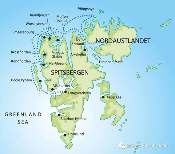 在北纬7815n体验午夜阳光极昼看冰川寻找北极熊朗伊尔城斯瓦尔巴群岛