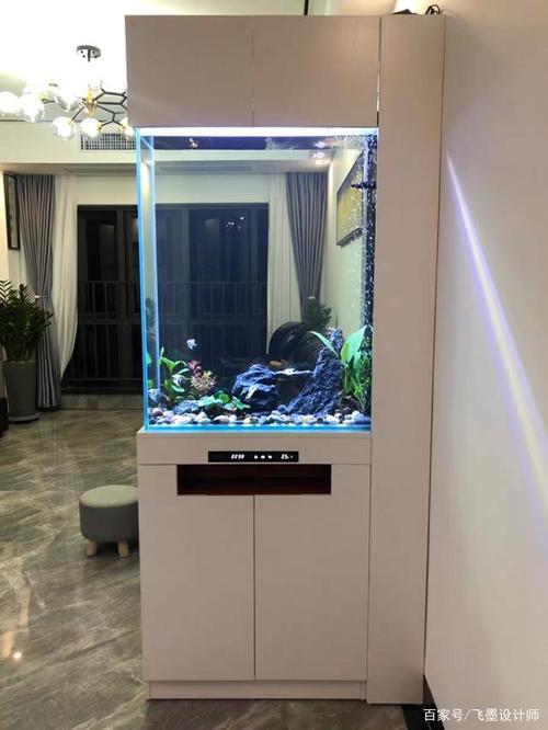 装个可以当玄关柜的鱼缸,玄关柜和鱼缸同时都有了!一柜能2用