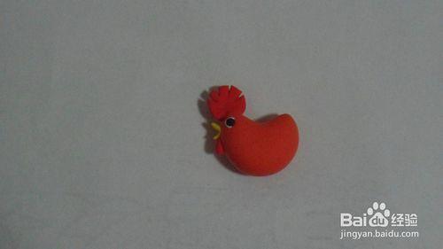 纸粘土大公鸡