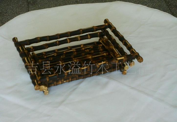 厂家低价竹工艺品竹托盘 个性托盘