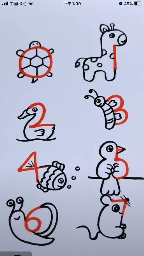 美术课[数字变变变]