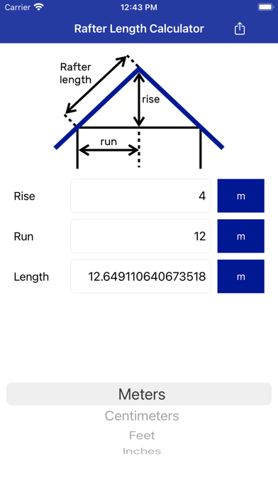 rafter length calculator