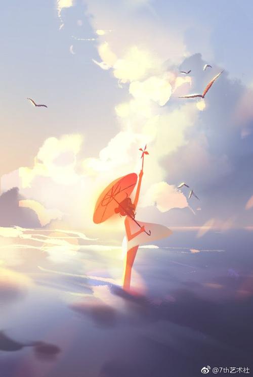 美子漫漫湖采集到温暖治愈插画